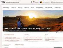 Tablet Screenshot of middenoostenreizen.com